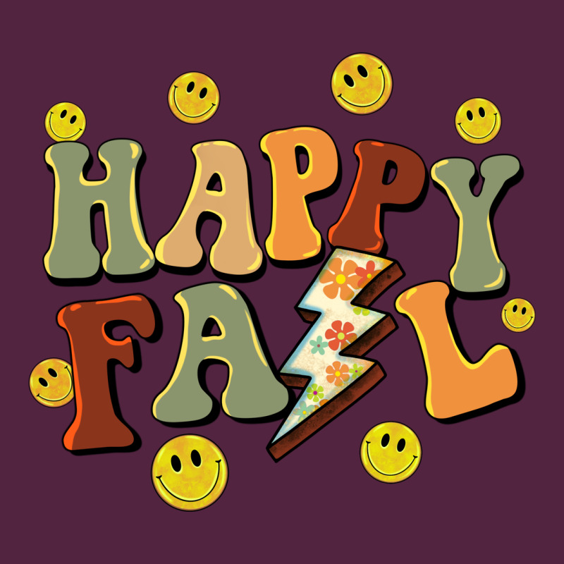 Happy Fall Smiley Face Urban Hoodie by BarkalooDesign | Teevron