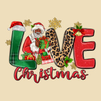 Love Christmas Black Santa Premium Hoodie | Teevron
