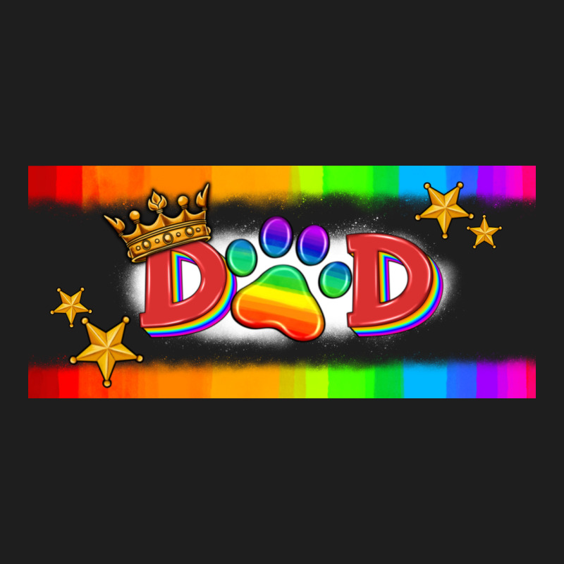 Lgbtq Dad  Libbey Glass Classic Tee by HRA Design Shop | Teevron