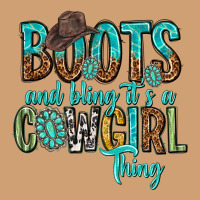 Boots And Bling Its A Cowgirl Thing Vintage Tee | Teevron
