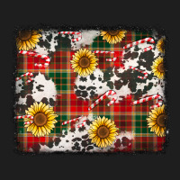 Cowhide Sunflowers Candy Canes Heavyweight Hoodie | Teevron