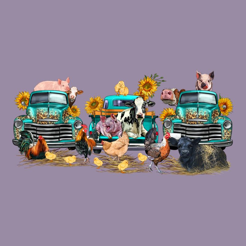 Western Farm Trucks Farm Animals Classic Tee by FaDigitalArtStudio | Teevron