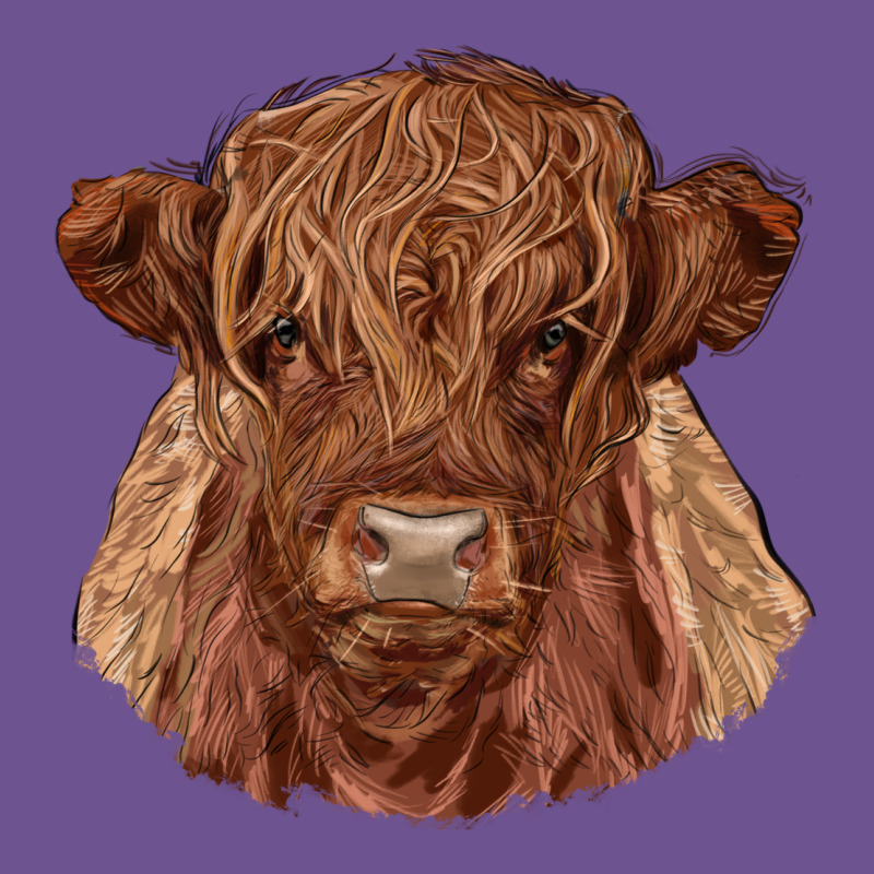 Highland Cow Vintage Tee by RanaPortraitStore | Teevron