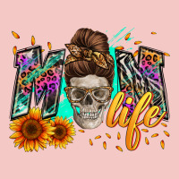 Mom Life With Skull Urban Heavy Tee | Teevron