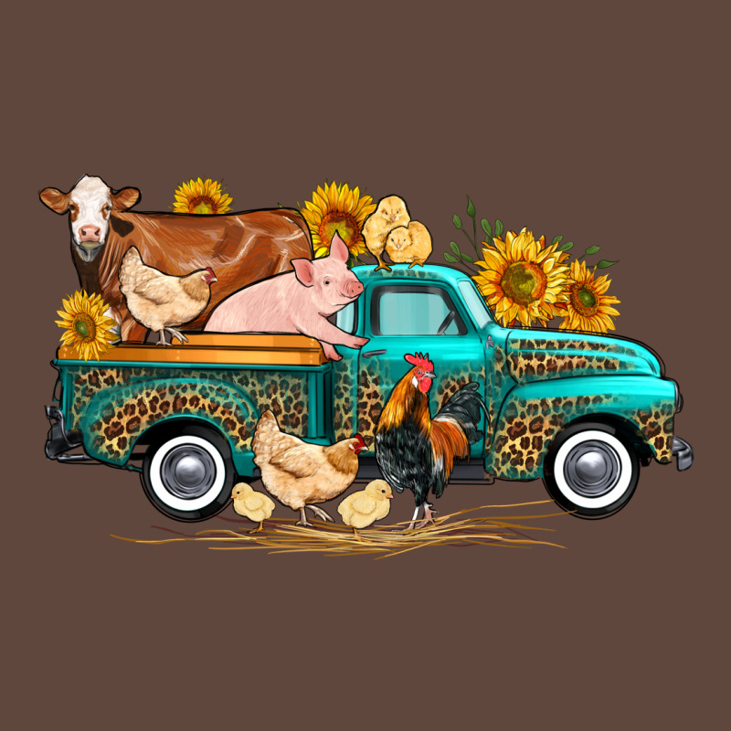 Western Farm Truck Farm Animals Classic Tee by FaDigitalArtStudio | Teevron