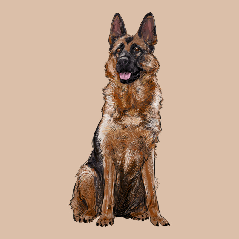 German Shepherd Urban Heavy Tee by RanaPortraitStore | Teevron