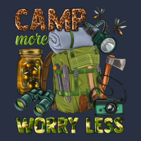 Camp More Worry Less Heavyweight Sweatshirt | Teevron