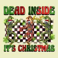 Dead Inside But It's Christmas Dancing Skeletons Urban Hoodie | Teevron