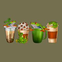 Frog Coffee Cups Vintage Hoodie | Teevron