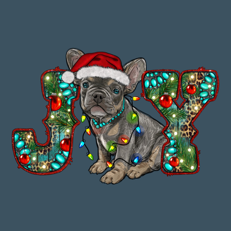 French Bulldog Christmas Joy Urban Heavy Tee by RanaPortraitStore | Teevron