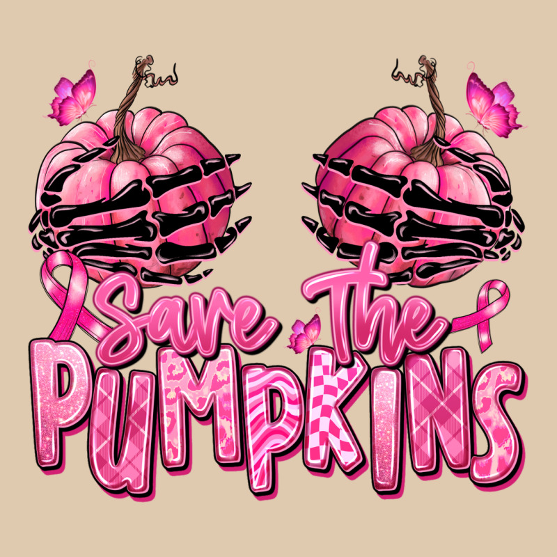 Save The Pumpkins Breast Cancer Heavyweight Sweatshirt by RanaPortraitStore | Teevron