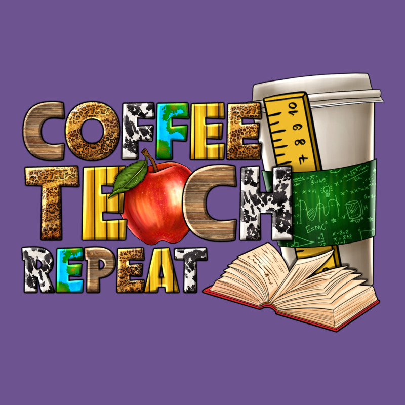 Coffee Teach Repeat Vintage Tee by texasbilliewilder | Teevron