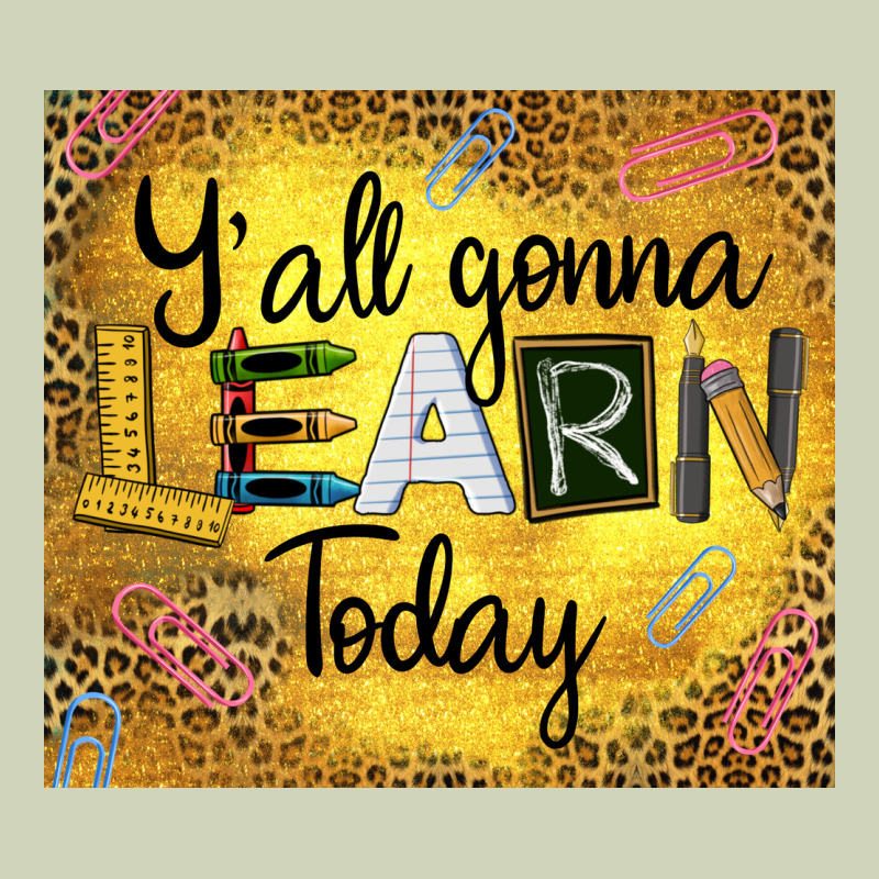 Western Y'all Gonna Learn Today Heavyweight Hoodie by LillyAllenDesigns | Teevron