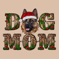 Chriistmas Dog Mom With German Shepherd Urban Heavy Tee | Teevron