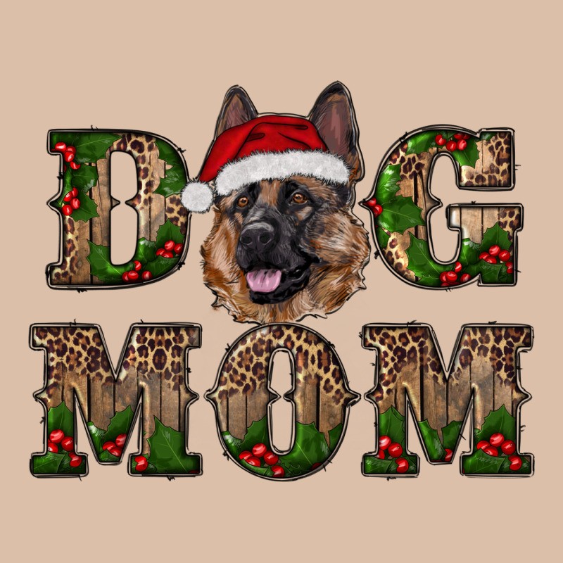 Chriistmas Dog Mom With German Shepherd Urban Heavy Tee by RanaPortraitStore | Teevron