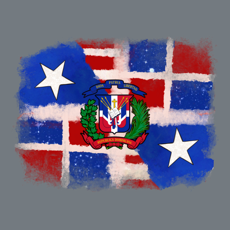 Dominican And Puerto Rico Flag Heavyweight Sweatshirt by texasbilliewilder | Teevron