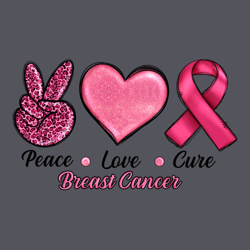 Peace Love Cure Cancer Vintage Hoodie by RanaPortraitStore | Teevron