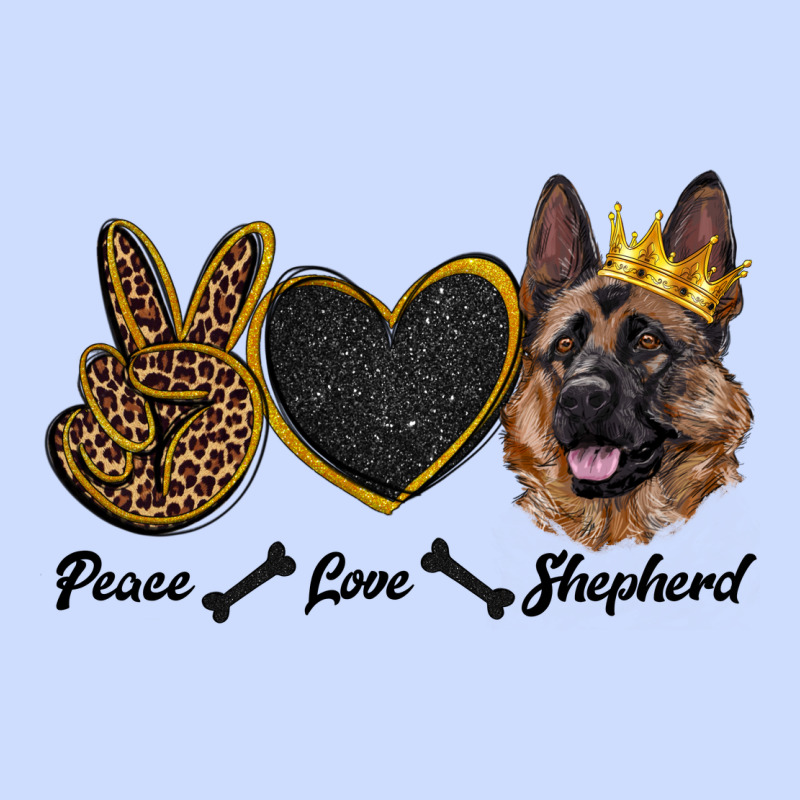 Peace Love Shepherd Urban Heavy Tee by RanaPortraitStore | Teevron