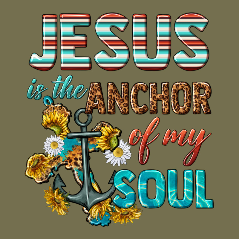 Jesus Is The Anchor Of My Soul Vintage Hoodie by texasbilliewilder | Teevron