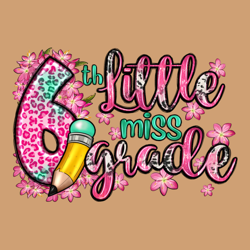 Little Miss 6th Grade Vintage Tee by Zillion Design Studio | Teevron