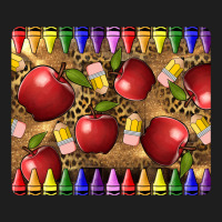 Teacher Crayons And Apples Heavyweight Hoodie | Teevron