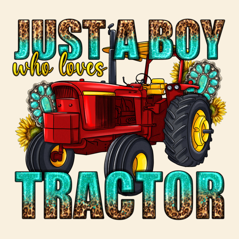 Just A Boy Who Loves Tractor Vintage Hoodie by texasbilliewilder | Teevron