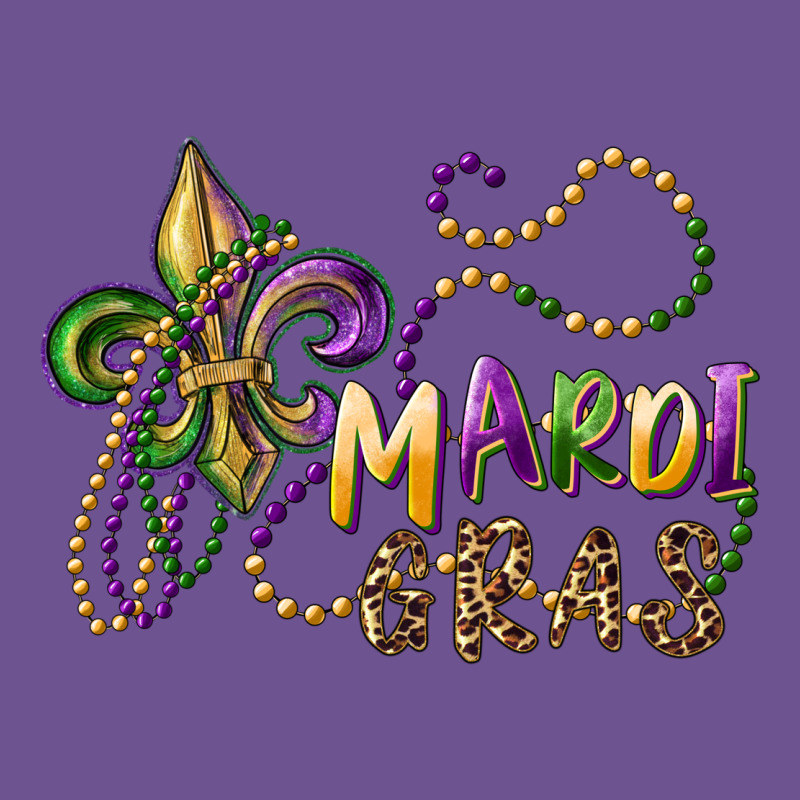 Mardi Gras Fleur De Lis And Beads Vintage Tee by RanaPortraitStore | Teevron