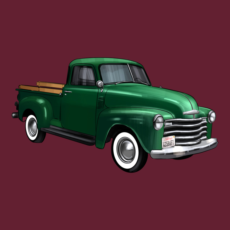 Western Green Truck Right 34 View 1 Classic Tee by FaDigitalArtStudio | Teevron