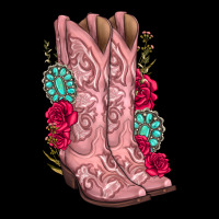 Floral Cowgirl Boots Heavyweight Sweatshirt | Teevron