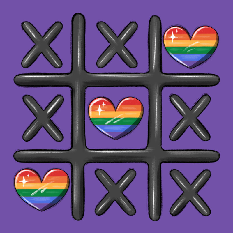 Pride Tic Tac Toe Premium Sweatshirt by MaliasSmallBusiness | Teevron