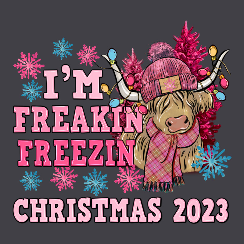 I'm Freakin Freezin Christmas 2023 Heavyweight Hoodie by NancyCooperArtShop | Teevron