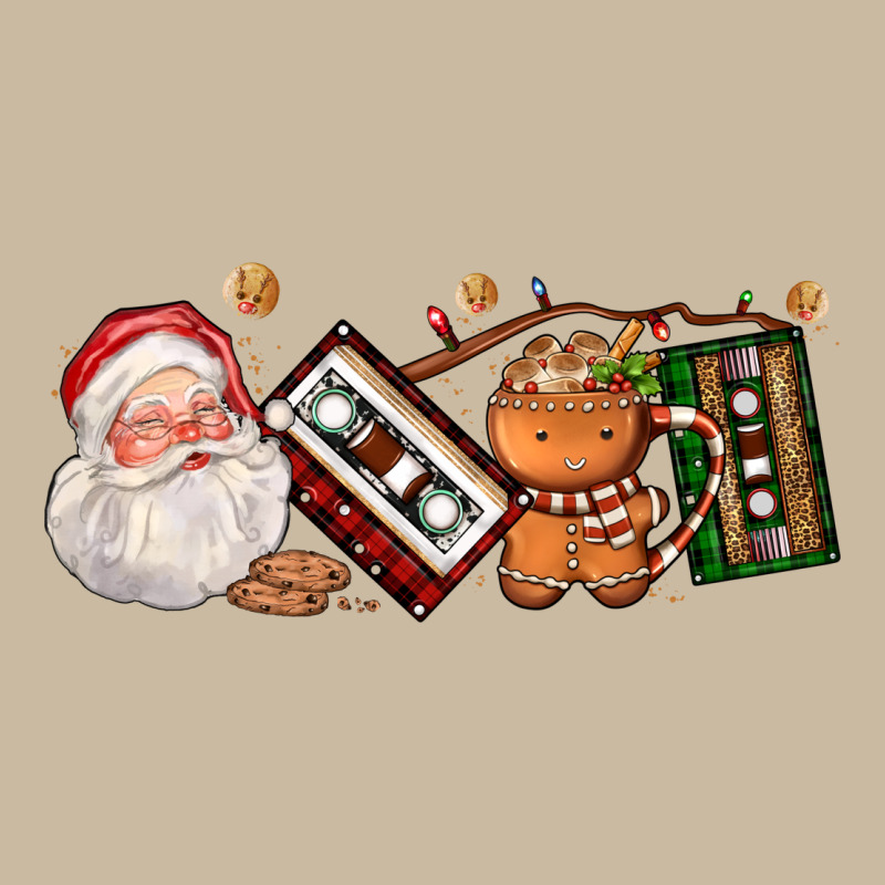 Coffee Cup Santa Cassette Cookie Long Sleeve Tee by FaDigitalArtStudio | Teevron