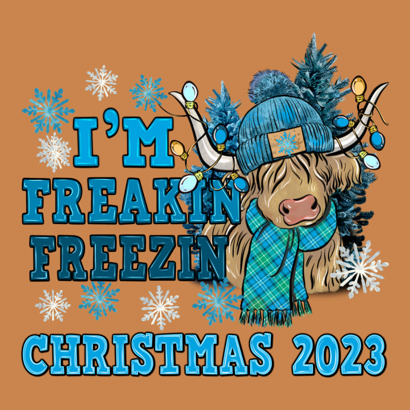 I'm Freakin Freezin Christmas 2023 Heavyweight Hoodie by NancyCooperArtShop | Teevron