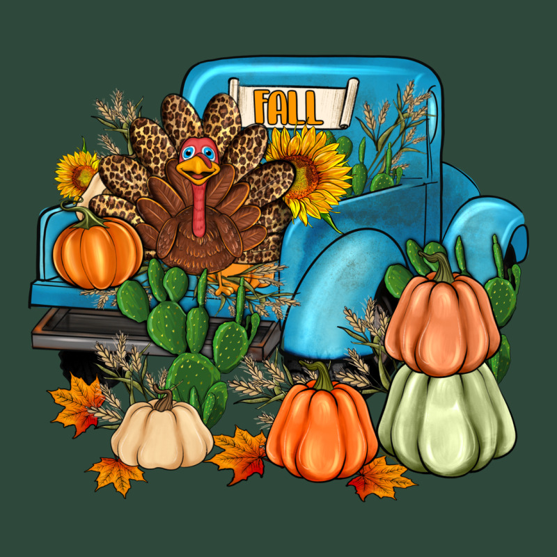 Thanksgiving Turkey Truck Zipper Hoodie by Artiststas | Teevron