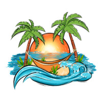 sunset beach scene | Teevron