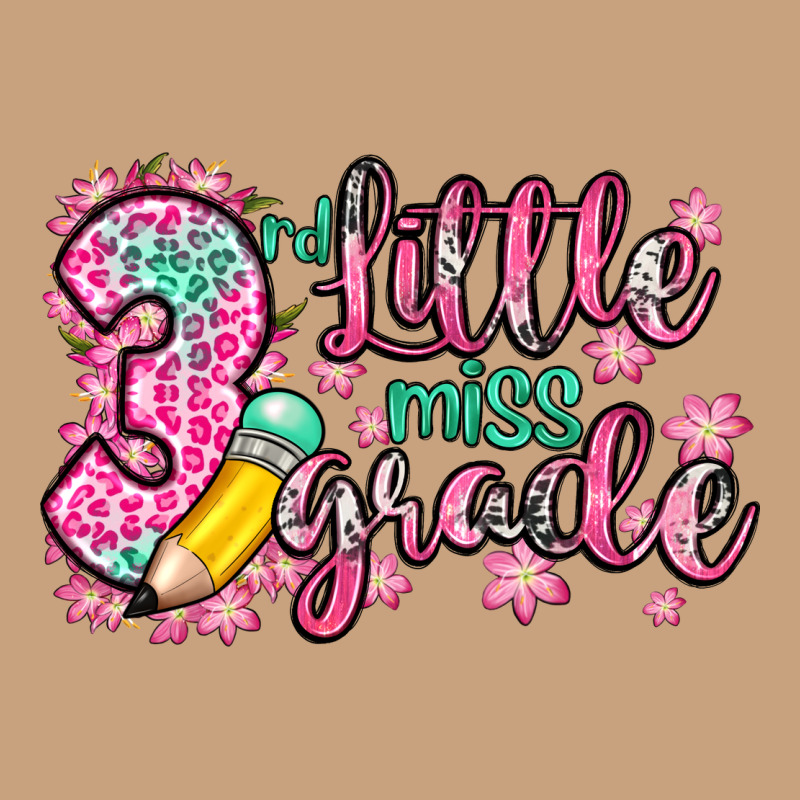 Little Miss 3rd Grade Vintage Tee by Zillion Design Studio | Teevron