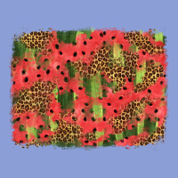 Watermelon Leopard Pattern Background Long Sleeve Tee | Teevron