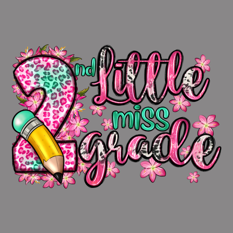 Little Miss 2nd Grade Vintage Tee by Zillion Design Studio | Teevron