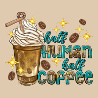Half Human Half Coffee Heavyweight Sweatshirt | Teevron