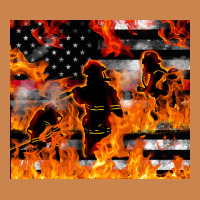 Firefighter Thin Red Lin Heavyweight Hoodie | Teevron