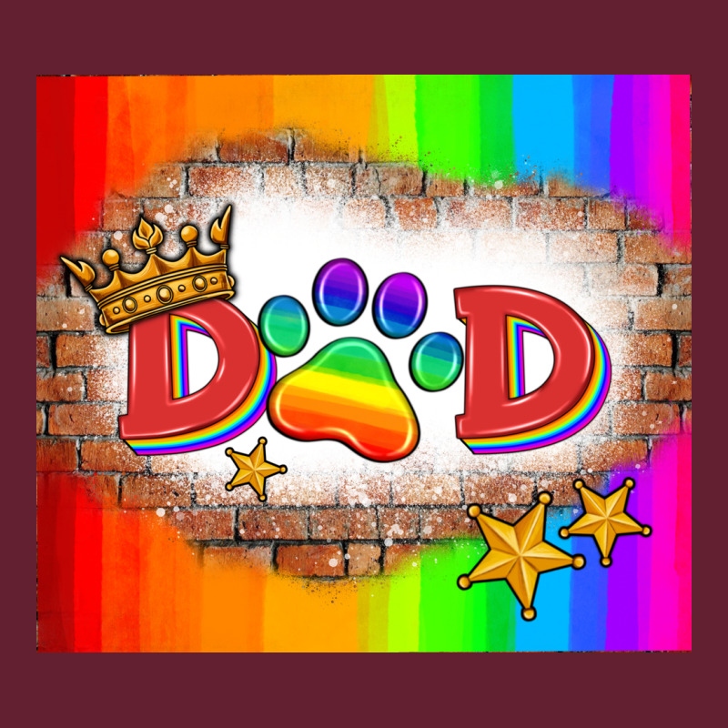 Lgbtq Dad And Paw Classic Tee by HRA Design Shop | Teevron