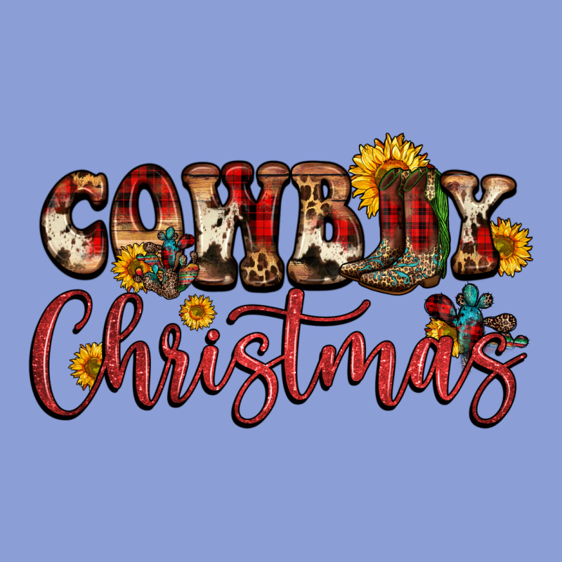Cowboy Christmas Long Sleeve Tee by FaDigitalArtStudio | Teevron