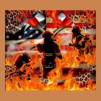 Western Firefighters With Thin Red Line Heavyweight Hoodie | Teevron