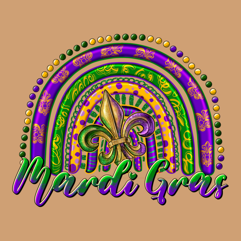 Mardi Gras Rainbow And Fleur De Lis Vintage Tee by RanaPortraitStore | Teevron