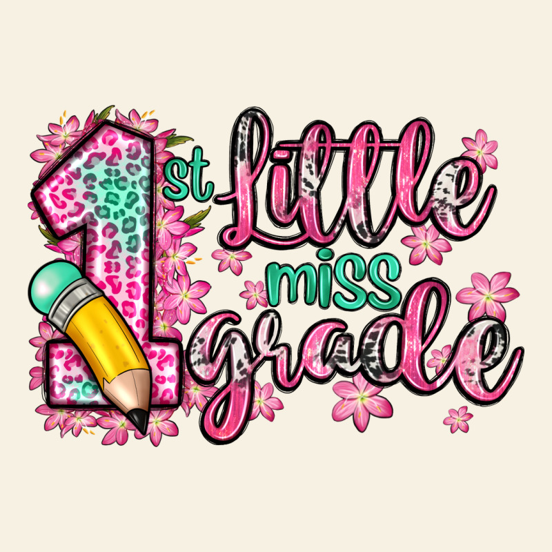 Little Miss 1st Grade Vintage Tee by Zillion Design Studio | Teevron