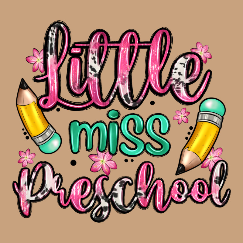 Little Miss Preschool Vintage Tee by Zillion Design Studio | Teevron