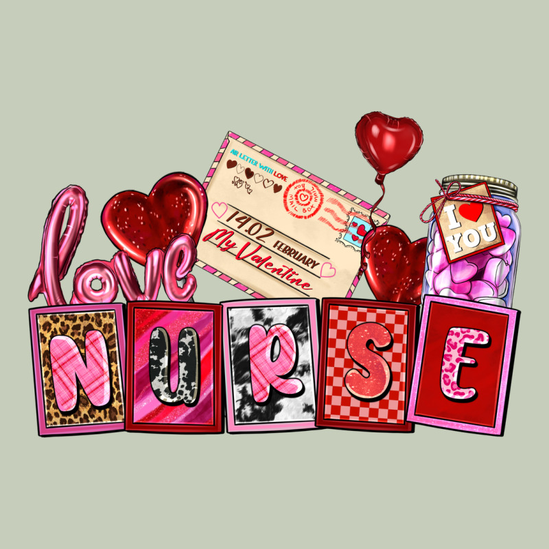 Valentines Day Nurse Ladies Tee by AdoDesignShop | Teevron