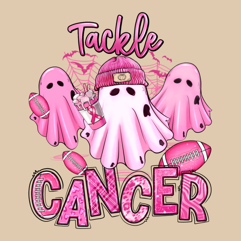 Tackle Cancer Halloween Ghosts American Football Heavyweight Sweatshirt by RanaPortraitStore | Teevron