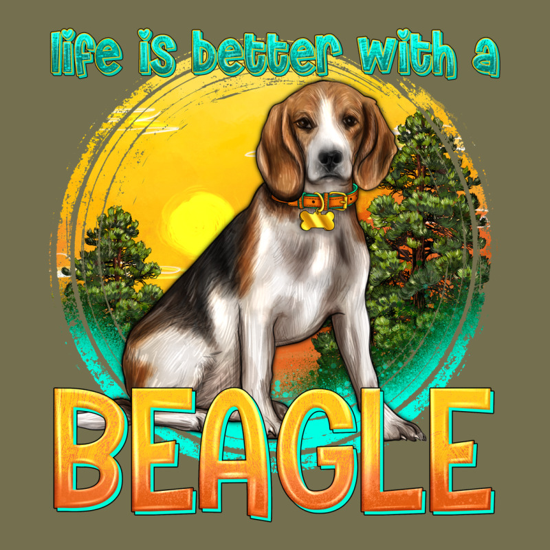 Life Is Better With A Beagle Vintage Hoodie by texasbilliewilder | Teevron