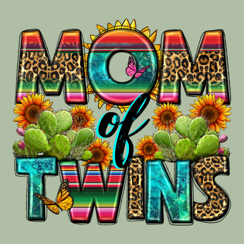 Mom Of Twins Urban Heavy Tee by Zillion Design Studio | Teevron